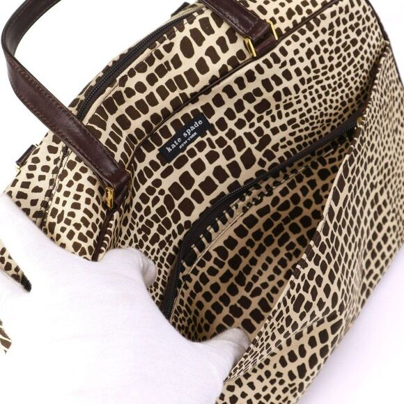 Kate Spade SAFARI Weekender Travel Satchel in Brown $295+ - Picture 11 of 12